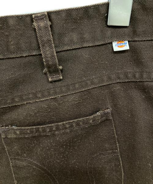 Dickies（ディッキーズ）Dickies (ディッキーズ) 80’sワークパンツ ブラウン サイズ:91cm (W36)の古着・服飾アイテム