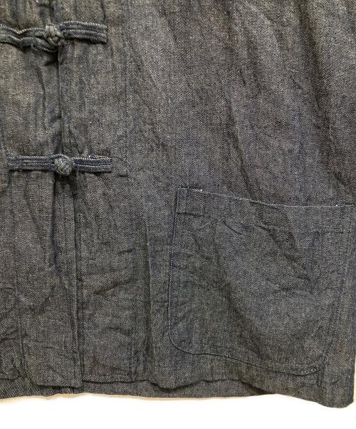 L'Anti cher（ランチシェール）L'Anti cher (ランチシェール) 80sフレンチチャイナセットアップ ブルー サイズ:54の古着・服飾アイテム