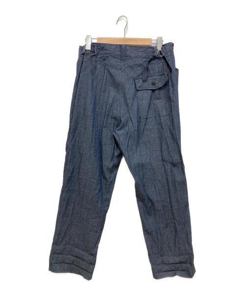 L'Anti cher（ランチシェール）L'Anti cher (ランチシェール) 80sフレンチチャイナセットアップ ブルー サイズ:54の古着・服飾アイテム