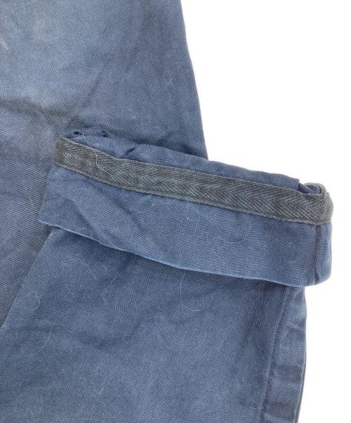 KOLOR（カラー）KOLOR (カラー) 30/3 OX クロップドパッカリングパンツ ネイビー サイズ:3の古着・服飾アイテム