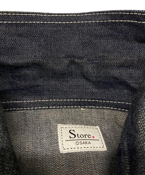 Store OSAKA（ストア オオサカ）Store OSAKA (ストア オオサカ) デニムカバーオール インディゴ サイズ:Mの古着・服飾アイテム
