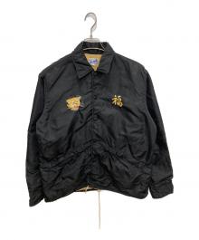 東洋エンタープライズ×BEAMS（トウヨウエンタープライズ×ビームス）の古着「別注刺繍ベトジャン/スーベニアジャケット」｜ブラック