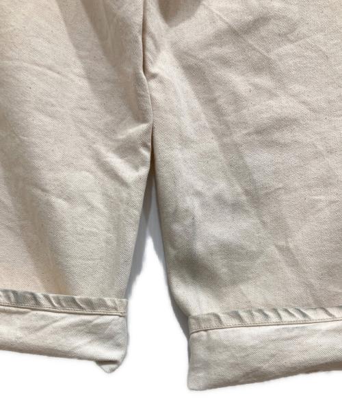 KIJI（キジ）KIJI (キジ) SHIMA/シンチバックペインターパンツ ホワイト サイズ:4の古着・服飾アイテム