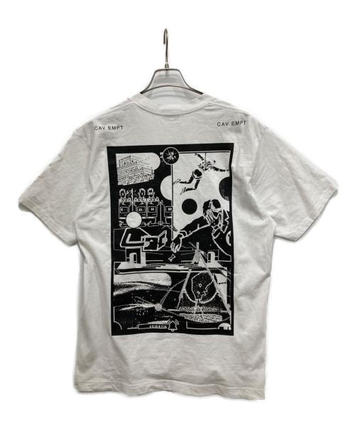 C.E（シーイー）C.E (シーイー) MD Caveat Aedificator T/プリントTシャツ ホワイト サイズ:Mの古着・服飾アイテム