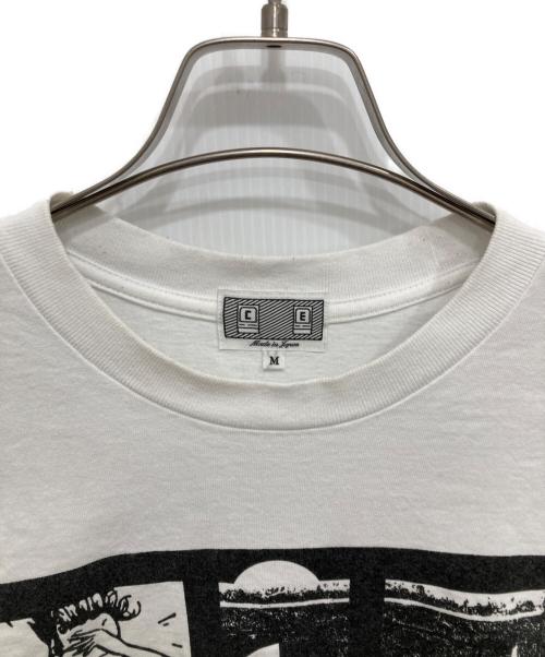 C.E（シーイー）C.E (シーイー) MD Caveat Aedificator T/プリントTシャツ ホワイト サイズ:Mの古着・服飾アイテム