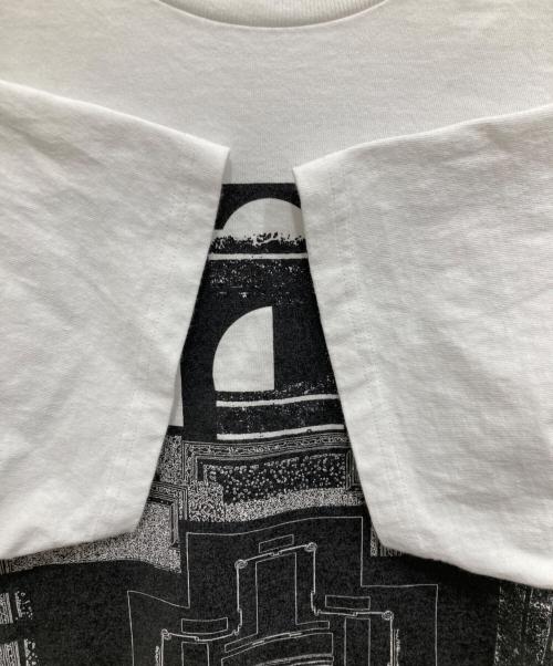 C.E（シーイー）C.E (シーイー) MD Caveat Aedificator T/プリントTシャツ ホワイト サイズ:Mの古着・服飾アイテム