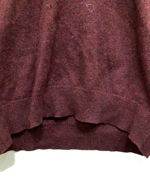 BROOKS BROTHERS（ブルックスブラザーズ）BROOKS BROTHERS (ブルックスブラザーズ) 80’sVネックウールニット パープル サイズ:Mの古着・服飾アイテム