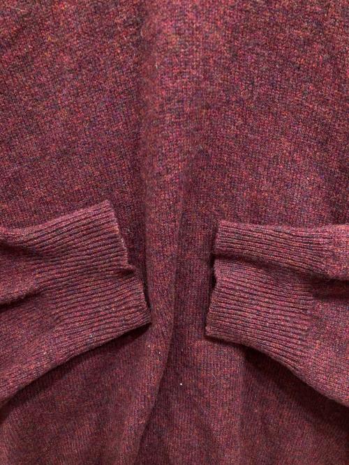 BROOKS BROTHERS（ブルックスブラザーズ）BROOKS BROTHERS (ブルックスブラザーズ) 80’sVネックウールニット パープル サイズ:Mの古着・服飾アイテム