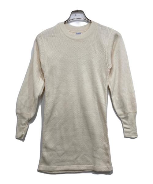 Sears（シアーズ）Sears (シアーズ) 60’sサーマルカットソー ホワイト サイズ:38・40の古着・服飾アイテム