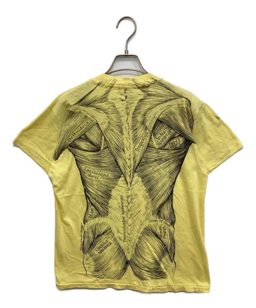 Hanes（ヘインズ）Hanes (ヘインズ) 80’s両面プリントTシャツ イエロー サイズ:Lの古着・服飾アイテム