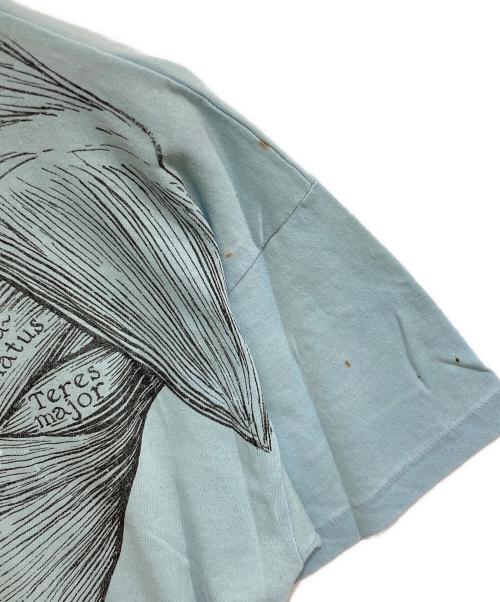 USED（ユーズド）USED (ユーズド) 80’s両面プリントTシャツ スカイブルー サイズ:Lの古着・服飾アイテム