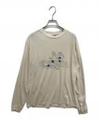 THE KNiTSザ ニッツ）の古着「80’s長袖プリントカットソー/エロT」｜アイボリー