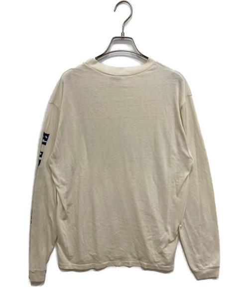 THE KNiTS（ザ ニッツ）THE KNITS (ザ ニッツ) 80’s長袖プリントカットソー/エロT アイボリー サイズ:XLの古着・服飾アイテム