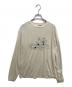 THE KNITS（ザ ニッツ）の古着「80’s長袖プリントカットソー/エロT」｜アイボリー