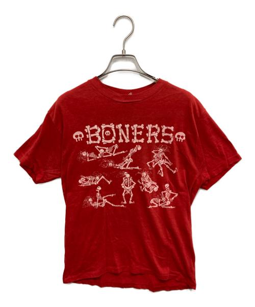 ROYAL FIRST CLASS（ロイヤルファーストクラス）ROYAL FIRST CLASS (ロイヤルファーストクラス) 80’sエロプリントTシャツ レッド サイズ:Lの古着・服飾アイテム