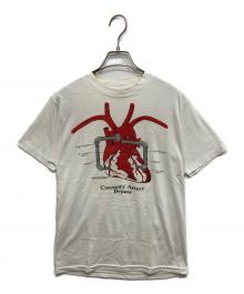 Hanes（ヘインズ）の古着「80’s臓器プリントTシャツ」｜ホワイト
