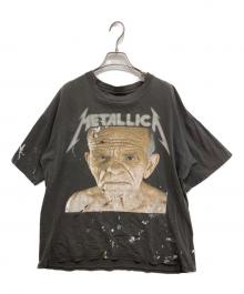 METALLICA（メタリカ）の古着「90’sEntaer Sandoman バンドTシャツ」｜グレー