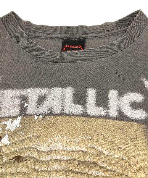 METALLICA（メタリカ）METALLICA (メタリカ) 90’sEntaer Sandoman バンドTシャツ グレー サイズ:XLの古着・服飾アイテム