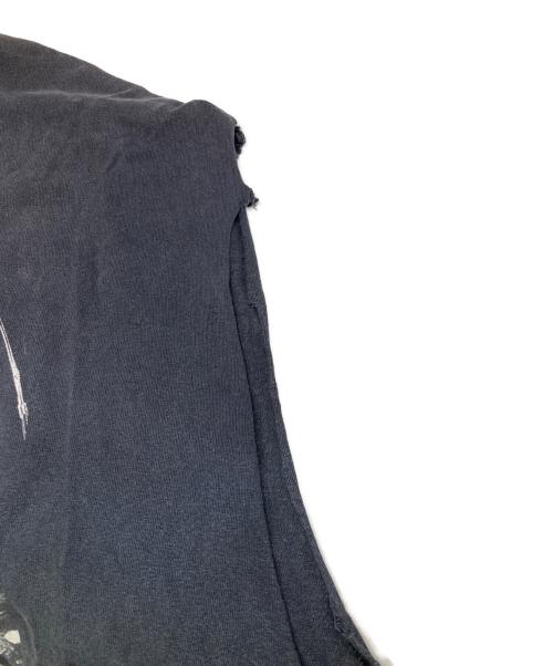 ALSTYLE APPAREL & ACTIVEWEAR（アレスタイルアパレル＆アクティブウェア）ALSTYLE APPAREL & ACTIVEWEAR (アレスタイルアパレル＆アクティブウェア) ノースリーブバンドTシャツ ブラック サイズ:XLの古着・服飾アイテム