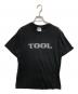 M&O Knits（エムアンドオー・ニットズ）の古着「00’sTOOL バンドTシャツ」｜ブラック