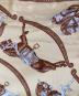 Burberry's (バーバリーズ) ノバチェック柄シルクスカーフ ベージュ：10000円