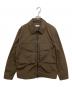 POP TRADING COMPANY（ポップトレーディングカンパニー）の古着「BOXER OVERSHIRT/ナイロンジャケット」｜ブラウン