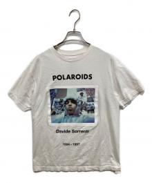 WACKO MARIA（ワコマリア）の古着「DAVIDE SORRENTI CREW NECK T-SHIRT/プリントTシャツ」｜ホワイト