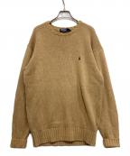 POLO RALPH LAURENポロ・ラルフローレン）の古着「コットンニット」｜ベージュ