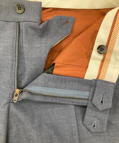 LORO PIANA（ロロピアーナ）LORO PIANA (ロロピアーナ) Taupe Chino/ウール混スラックス ブルー サイズ:46 未使用品の古着・服飾アイテム