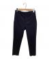 LORO PIANA（ロロピアーナ）の古着「Leisure City Straight Pants/ウール混スラックス」｜ネイビー