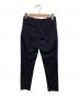 LORO PIANA (ロロピアーナ) Leisure City Straight Pants/ウール混スラックス ネイビー サイズ:46 未使用品：25000円