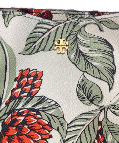 TORY BURCH（トリーバーチ）TORY BURCH (トリーバーチ) 花柄2WAYバッグ スカイブルーの古着・服飾アイテム