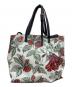 TORY BURCH (トリーバーチ) 花柄2WAYバッグ スカイブルー：7000円