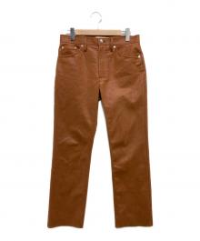 Sefr（セファ）の古着「LONDRE TROUSER/ビーガンレザーパンツ」｜ブラウン