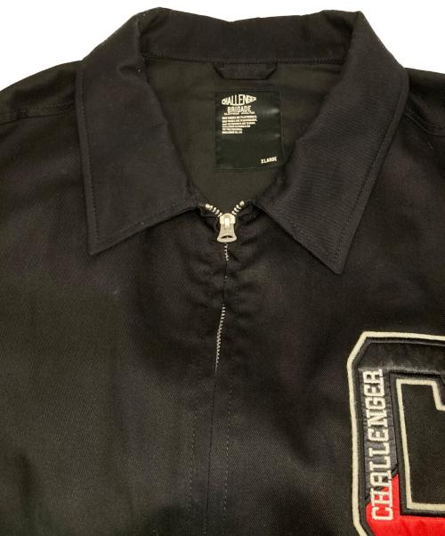 CHALLENGER（チャレンジャー）CHALLENGER (チャレンジャー) COLLEGE DRIZZLER JACKET ブラック サイズ:XLの古着・服飾アイテム