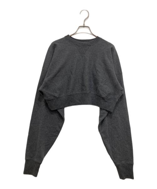TODAYFUL（トゥデイフル）TODAYFUL (トゥデイフル) Cropped Sweat Pullover グレー サイズ:FREEの古着・服飾アイテム