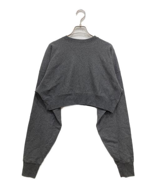 TODAYFUL（トゥデイフル）TODAYFUL (トゥデイフル) Cropped Sweat Pullover グレー サイズ:FREEの古着・服飾アイテム