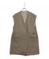ANDRESD (アンドレスド) back sheer gilet setup dress ベージュ サイズ:FREE：8000円