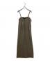 中古・古着 ANDRESD (アンドレスド) back sheer gilet setup dress ベージュ サイズ:FREE：8000円