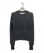 ISABEL MARANT ETOILEイザベルマランエトワール）の古着「ウール混ショルダーパッドニット」｜グレー