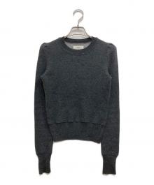 ISABEL MARANT ETOILE（イザベルマランエトワール）の古着「ウール混ショルダーパッドニット」｜グレー