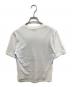 BALENCIAGA (バレンシアガ) プリントTシャツ ホワイト サイズ:34：10000円