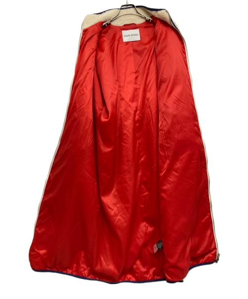 Stand Studio（スタンド スタジオ）STAND STUDIO (スタンド スタジオ) フリースコート アイボリー サイズ:36の古着・服飾アイテム