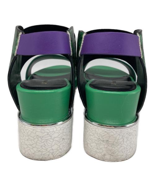UNITED NUDE（ユナイテッドヌード）UNITED NUDE (ユナイテッドヌード) Rico Sandal/厚底サンダル グリーン サイズ:36の古着・服飾アイテム