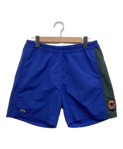 LACOSTE（ラコステ）LACOSTE (ラコステ) 水陸両用ナイロンハーフパンツ ブルー サイズ:US32の古着・服飾アイテム