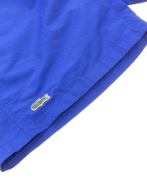LACOSTE（ラコステ）LACOSTE (ラコステ) 水陸両用ナイロンハーフパンツ ブルー サイズ:US32の古着・服飾アイテム