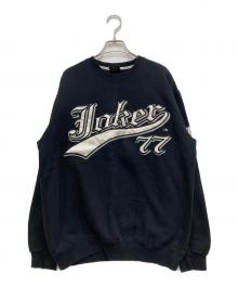 Joker Brand（ジョーカー・ブランド）の古着「クルーネックスウェット」｜ブラック
