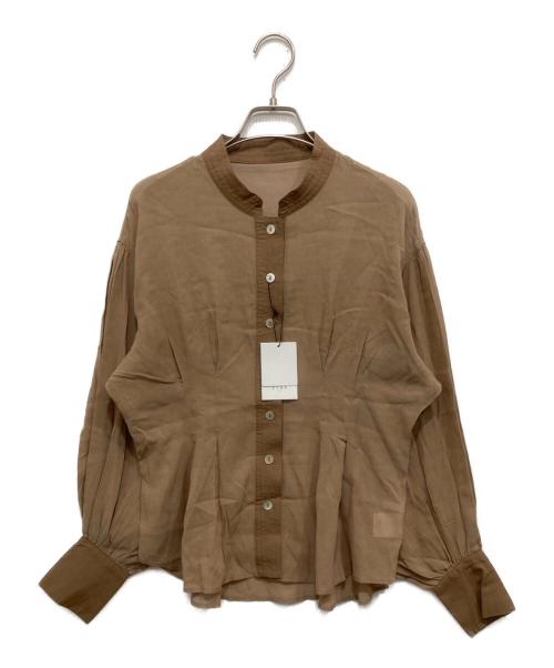ETRE TOKYO（エトレトウキョウ）ETRE TOKYO (エトレトウキョウ) シースルーシャツ ベージュ サイズ:FREEの古着・服飾アイテム