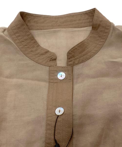 ETRE TOKYO（エトレトウキョウ）ETRE TOKYO (エトレトウキョウ) シースルーシャツ ベージュ サイズ:FREEの古着・服飾アイテム