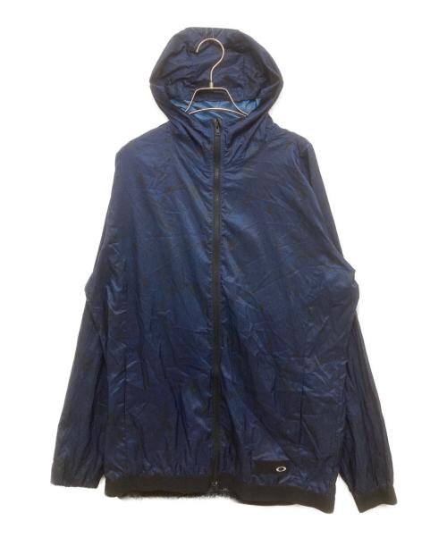 OAKLEY（オークリー）OAKLEY (オークリー) Enhance Graphic Wind Jacket ネイビー サイズ:XLの古着・服飾アイテム